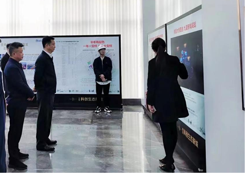 南昌市委常委、副市長肖云一行調研城投科創(chuàng)生態(tài)新城項目